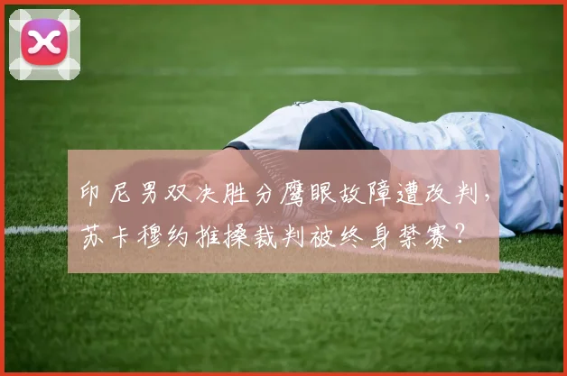 印尼男双决胜分鹰眼故障遭改判,苏卡穆约推搡裁判被终身禁赛?